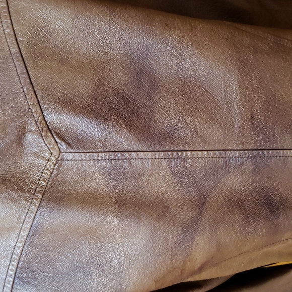 a.n.a Genuine Leather Jacket, Ladies Large - Picture 11 of 16